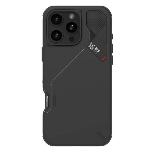 Чохол Aulumu A16 Slim Shockproof MagSafe Black для iPhone 16 Pro