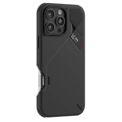 Чехол Aulumu A16 Slim Shockproof MagSafe Black для iPhone 16 Pro Max