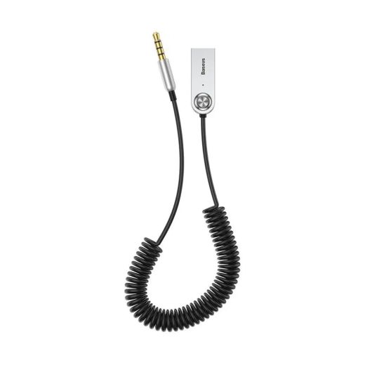 Bluetooth Адаптер Baseus - 5.0 USB - AUX jack 3.5mm с микрофоном (CABA01-01)