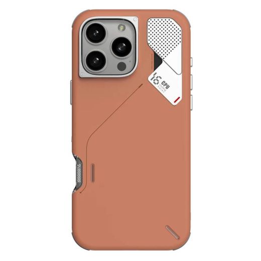 Чехол Aulumu A16 Slim Shockproof MagSafe Yellowish-brown для iPhone 16 Pro Max
