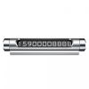 Автомобільна паркувальна табличка Baseus Metal Temporary Parking Number Card (dual) Silver (ACNUM-C0S)