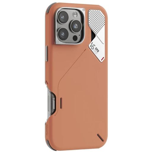 Чехол Aulumu A16 Slim Shockproof MagSafe Yellowish-brown для iPhone 16 Pro Max