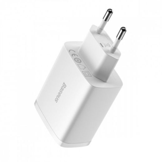 Зарядний пристрій Baseus Compact Charger 17W White  (CCXJ020102)