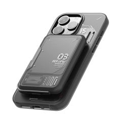Повербанк Aulumu M03 Magnetic Wireless Battery Pack 3.5K Black для iPhone