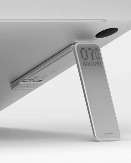 Подставка для ноутбука Aulumu G07 POP-UP Laptop Kickstand Silver