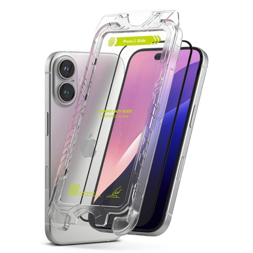 Защитное стекло Ringke Easy Slide 2 шт. Clear для iPhone 15 | 16