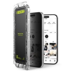 Защитное стекло антишпион Ringke Easy Slide Privacy 2 шт. для iPhone 16 Pro Max