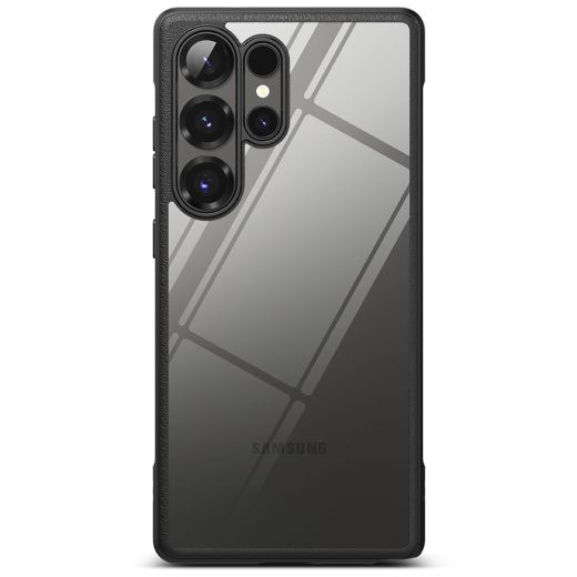 Прозорий чохол Ringke Fusion Bold Black для Samsung S25 Ultra
