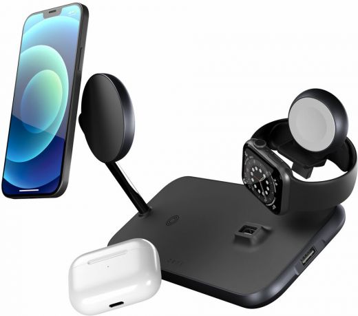 Безпровідна зарядка Zens Magnetic + Watch Wireless Charger (ZEDC18B/00)