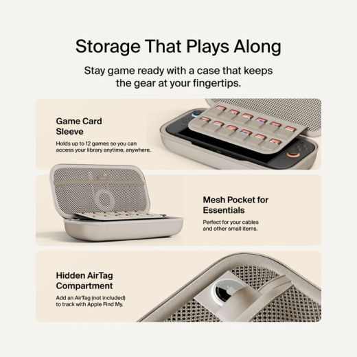 Зарядний чохол Belkin Charging Case Sand для Nintendo Switch 2 (ENA001fqCH-V1)