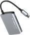 Адаптер Baseus Enjoyment series Type-C to SD+TF Card+USB2.0 HUB Adapter Gray