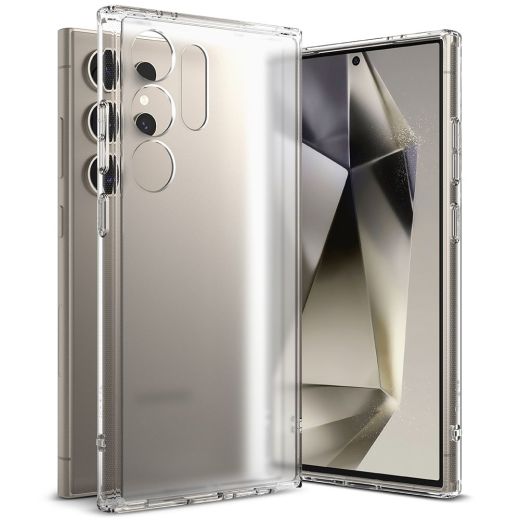 Прозрачный чехол Ringke Fusion Matte Clear для Samsung S24 Ultra