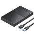 Корпус для жорсткого диску Ugreen 2.5' USB-C Black (30725) Корпус для жорсткого диску Ugreen 2.5' USB-C Black (30725)