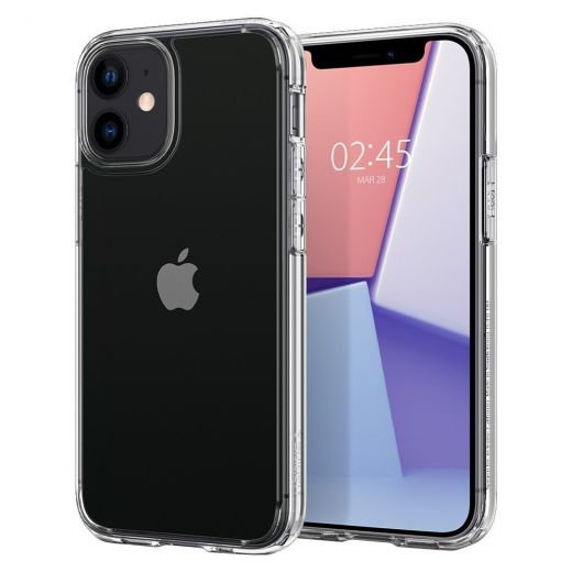 Чохол Spigen Crystal Hybrid Crystal Clear для iPhone 12 | 12 Pro (ACS01520)