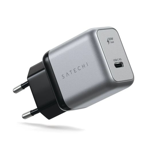 Мережевий зарядний пристрій Satechi 30W USB-C PD GaN Wall Charger (ST-UC30WCM-EU)