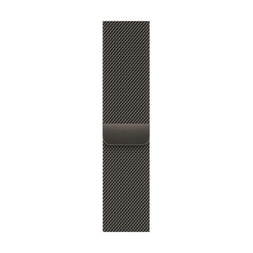 Смарт-годинник Apple Watch Series 9 GPS + LTE 41mm Graphite Stainless Steel Case with Graphite Milanese Loop (MRJA3)