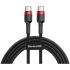 Кабель Baseus Cafule Series Type-C PD2.0/60W/3A/1m Red/Black (CATKLF-G91) Кабель Baseus Cafule Series Type-C PD2.0/60W/3A/1m Red/Black (CATKLF-G91)
