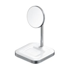 Беспроводная зарядка Satechi Magnetic 2-in-1 Wireless Charging Stand Space Grey (ST-WMCS2M)