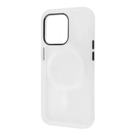 Чехол CasePro Crystal Case with MagSafe White для iPhone 15 Pro Max