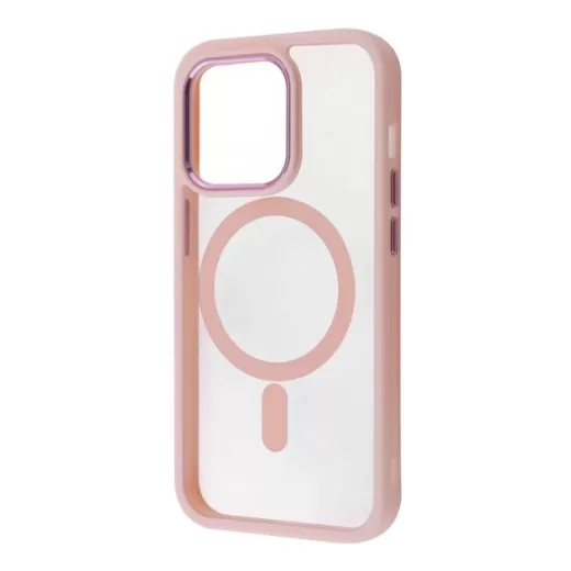 Чехол CasePro Crystal Case with MagSafe Pink Sand для iPhone 15 Pro Max