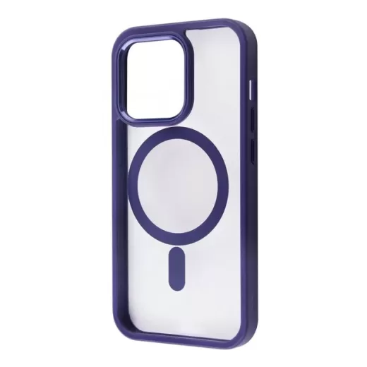 Чехол CasePro Crystal Case with MagSafe Deep Purple для iPhone 15 Pro Max