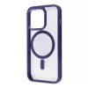 Чехол CasePro Crystal Case with MagSafe Deep Purple для iPhone 15 Pro