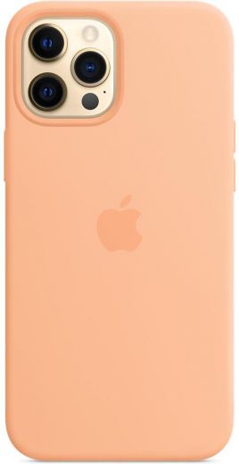 Силиконовый чехол CasePro Silicone Case Cantaloupe для iPhone 12 Pro Max