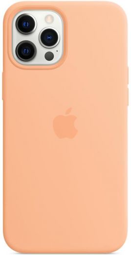 Силиконовый чехол CasePro Sillicone Case (High Quality) Cantaloupe для iPhone 12 | 12 Pro