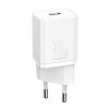 Швидка зарядка Baseus Super Si Cuick Charger IC 30W EU White (CCSUP-J02)