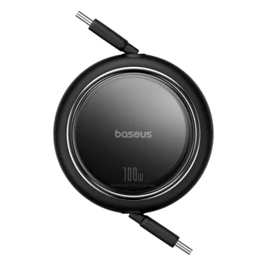 Кабель Baseus Free2Draw Mini Retractable Charging Type-C to Type-C 100W 1m Black (P10364500111-00)