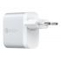 Сетевое зарядное устройство Belkin Home Charger 27W Power Delivery/Quick Charge 4.0, USB-C 1.2m, Silver (F7U074VF04-SLV)