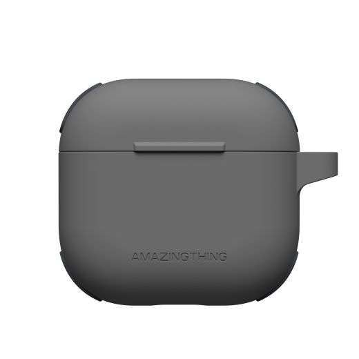 Силіконовий чохол AmazingThing Omni GripClip Case Titan Black для Airpods 4 (APRO4OMBK)