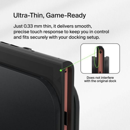 Захисне скло Belkin TemperedGlass Anti-Reflective Screen Protector для Nintendo Switch 2 (ENA004fq)