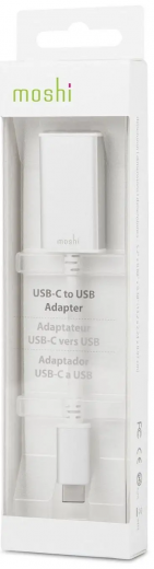 Перехідник Moshi USB-C to USB Adapter Silver (99MO084200)