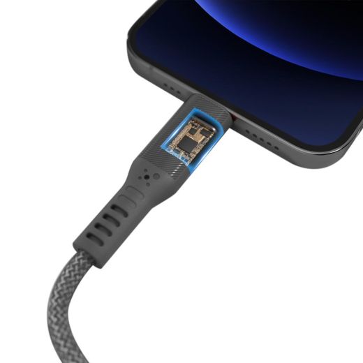Кабель AMAZINGthing Astro Pro - Titan Lightning Cable / 1.2 m Black (LAML12MABBK)