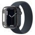 Чохол AMAZINGthing Quartz Drop Proof Black Clear для Apple Watch 9 | 8 | 7 45mm (ATS7QP45BC) Чохол AMAZINGthing Quartz Drop Proof Black Clear для Apple Watch 9 | 8 | 7 45mm (ATS7QP45BC)