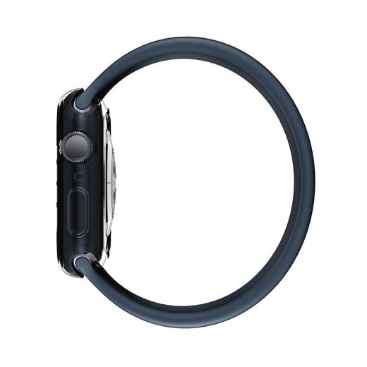 Чехол AMAZINGthing Quartz Drop Proof Black Clear для Apple Watch 9 | 8 | 7  41mm (ATS7QP41BC)