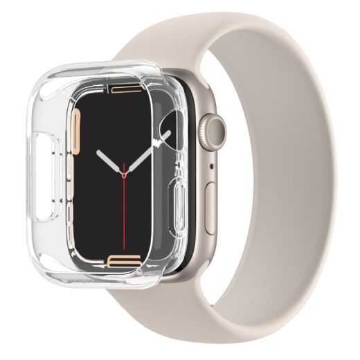 Чохол AMAZINGthing Quartz Drop Proof Full Clear для Apple Watch 9 | 8 | 7  45mm (ATS7QP45CL)