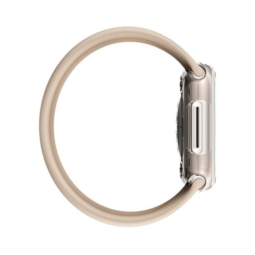 Чехол AMAZINGthing Quartz Drop Proof Full Clear для Apple Watch 9 | 8 | 7  45mm (ATS7QP45CL)