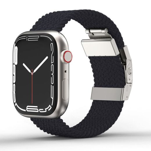 Ремешок AMAZINGthing Titan Weave Black для Apple Watch 41mm | 40mm | 38mm (ATS7TW41LB)