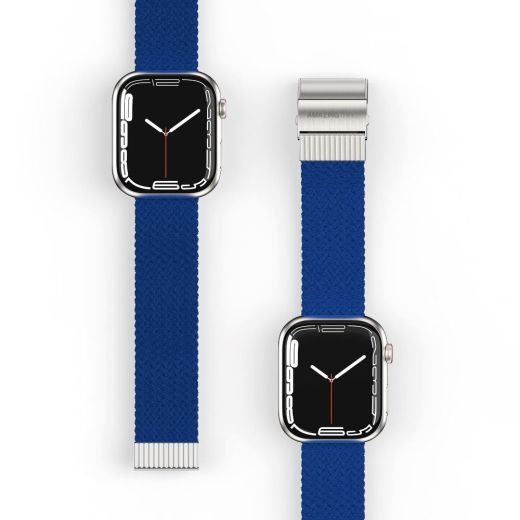 Ремінець AMAZINGthing Titan Weave Blue для Apple Watch 42mm | 41mm | 40mm | 38mm (ATS7TW41BU)