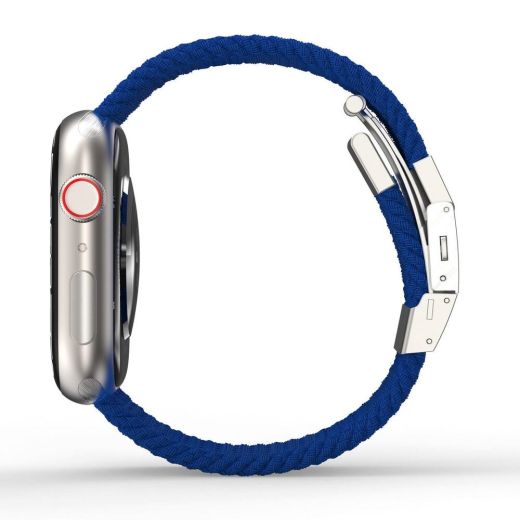 Ремінець AMAZINGthing Titan Weave Blue для Apple Watch 42mm | 41mm | 40mm | 38mm (ATS7TW41BU)