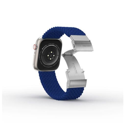 Ремінець AMAZINGthing Titan Weave Blue для Apple Watch 45mm | 44mm | 42mm  (ATS7TW45BU)
