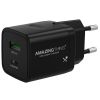 Быстрая зарядка AMAZINGthing EU PD 20W QC3.0 Speed Pro Black (EUPD20WB)