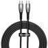 Кабель Baseus Glimmer Series Fast Charging Data Cable Type-C to Type-C 100W 2м Black (CADH000801) Кабель Baseus Glimmer Series Fast Charging Data Cable Type-C to Type-C 100W 2м Black (CADH000801)