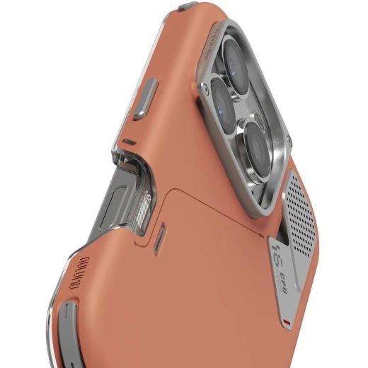 Чохол Aulumu A16 Slim Shockproof MagSafe Yellowish-brown для iPhone 16 Pro