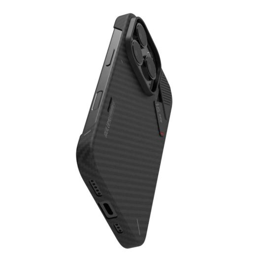 Ультратонкий чехол из арамидного волокна Aulumu A16 Aramid Fiber Case Black для iPhone 16 Pro