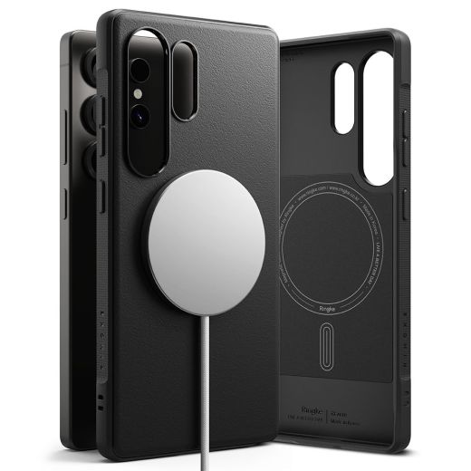 Чохол Ringke Onyx Magnetic Magsafe Black для Samsung S25 Ultra