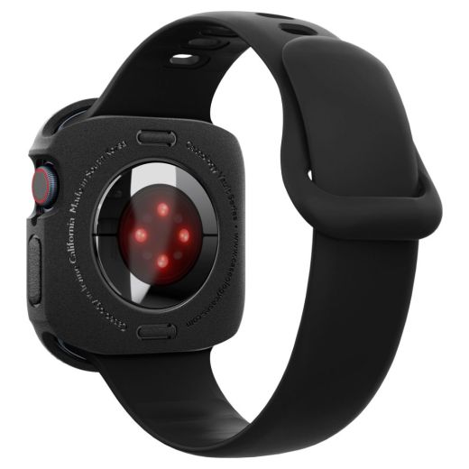 Чехол Caseology by Spigen Vault Matte Black для Apple Watch Series 10 (46мм) (ACS08610)