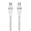 Плетеный кабель из переработанных материалов Anker USB-C to USB-C Cable (240W) 0.9м White